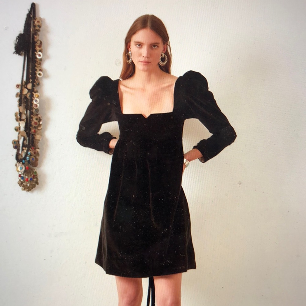 Alix of Bohemia Velvet Dress